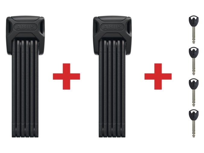 Zámek ABUS 6000K/90 BK SH TwinSet Bordo