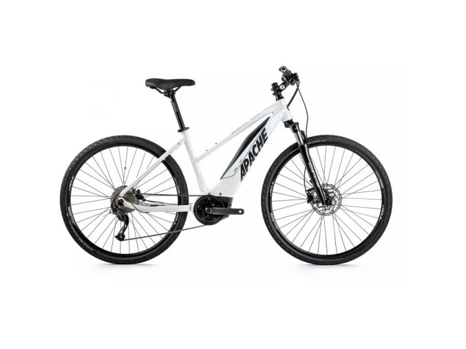 Krosové elektrokolo 28"Apache Matta Bosch 3 dámské velikost M white 2023