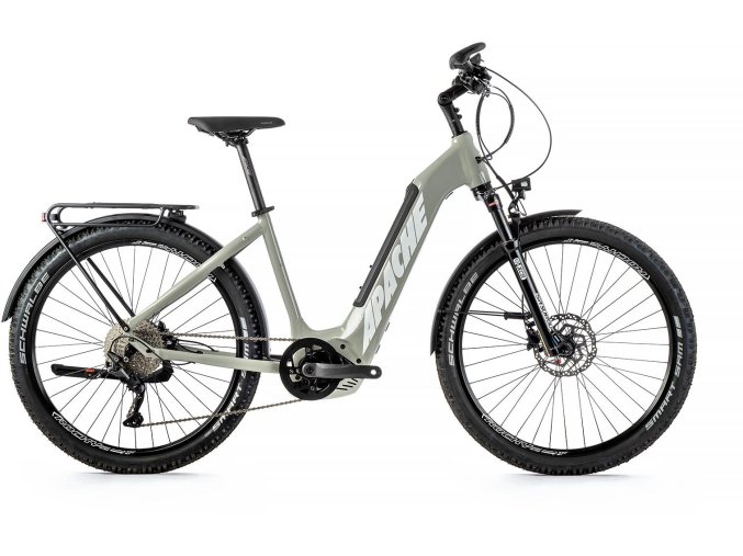 Horské elektrokolo 27,5"Apache Rio Grande Bosch Tour grey 2023