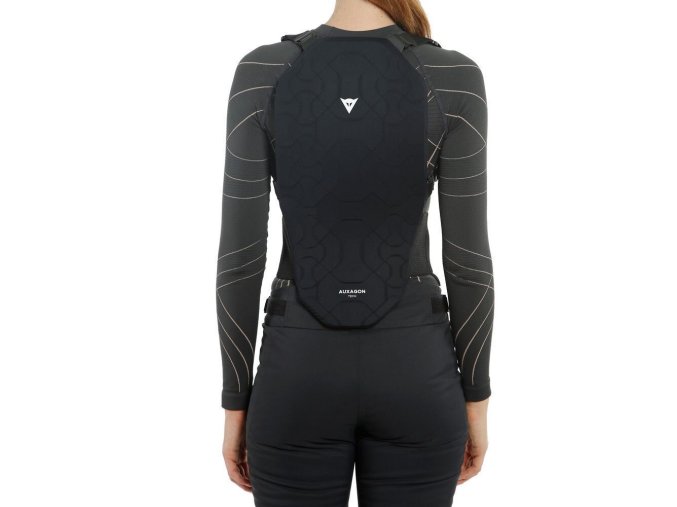 Dainese AUXAGON BACK 1 stretch-limo/black