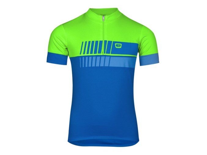 ETAPE – dětský dres PEDDY 2.0 zelená/modrá 152-158