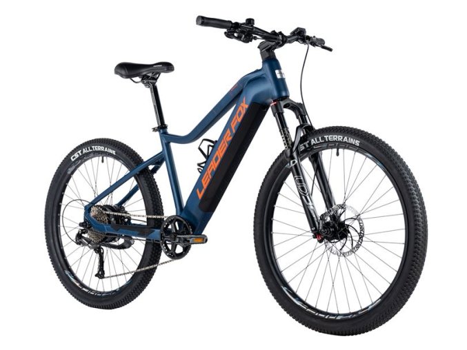 Pánské horské elektrokolo Leader Fox ARIMO 27,5"ZADNÍ MOTOR modré 2024