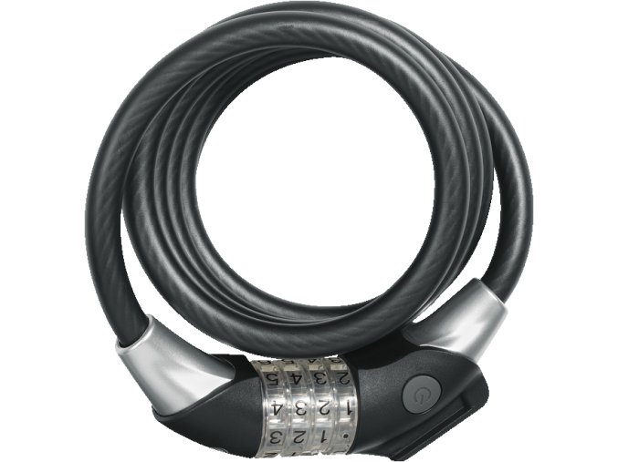 Zámek ABUS 1450/185 black TexKF Raydo Pro