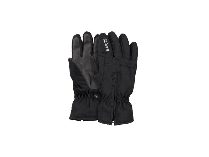 Rukavice BARTS Zipper 4 black 6-8 let