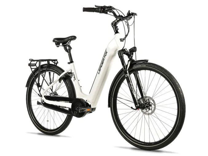 Městské elektrokolo LEADER FOX 28" NEBA CITY WHITE MATT M420 NEXUS 2025