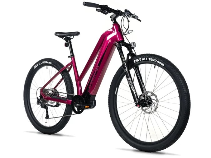 Horské elektrokolo LEADER FOX SWAN LADY 29" VIOLET SHINY MODEST 2025