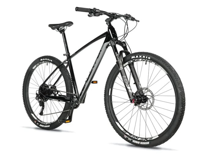 Horské kolo LEADER FOX TRAP 29 BLACK SHINY