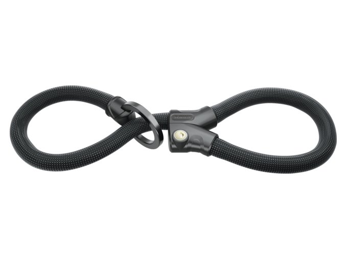 Zámek ABUS 1806/140 black INFINITY LOOP