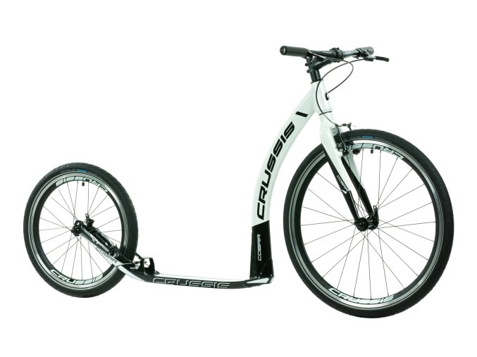 Crussis koloběžka Cobra 4.2-2 černá/bílá