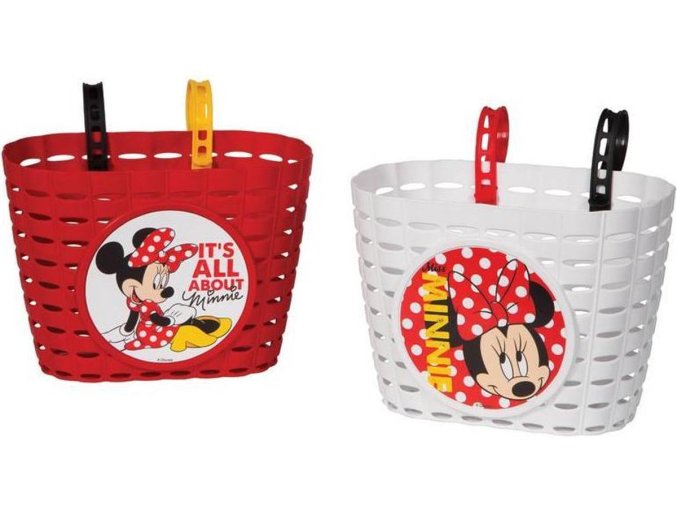 Přední koš WIDEK "Minnie Mouse" červený