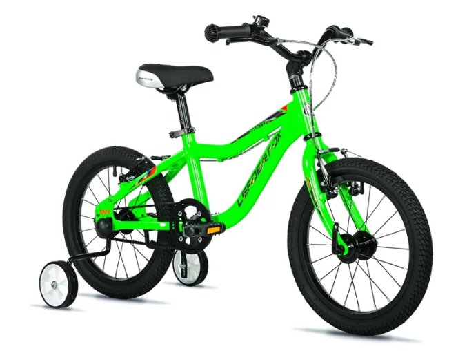 Dětské kolo AREZZO SANTO BOY 16" GREEN