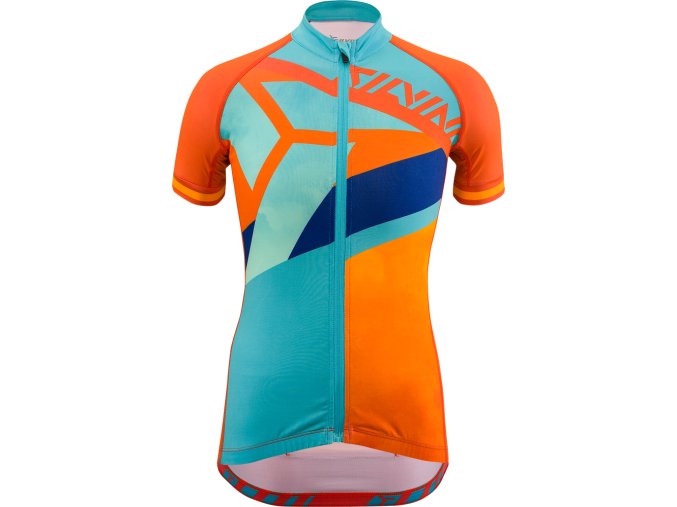 Dětský dres Silvini CD1433 Tanaro, orange-sky - Dětské >> Dresy