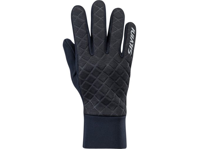 Silvini unisex cyklistické rukavice UA1663 Abriola black-cloud