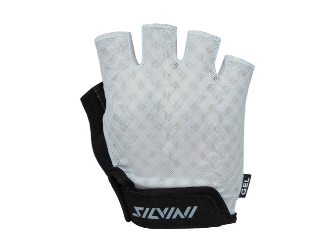 Silvini dámské cyklistické rukavice WA2415 Gaiona light blue-black
