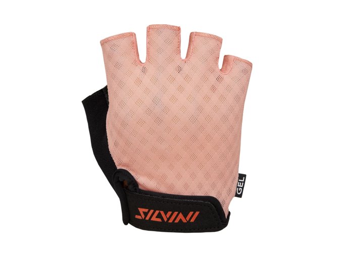 Silvini dámské cyklistické rukavice WA2415 Gaiona orange-black
