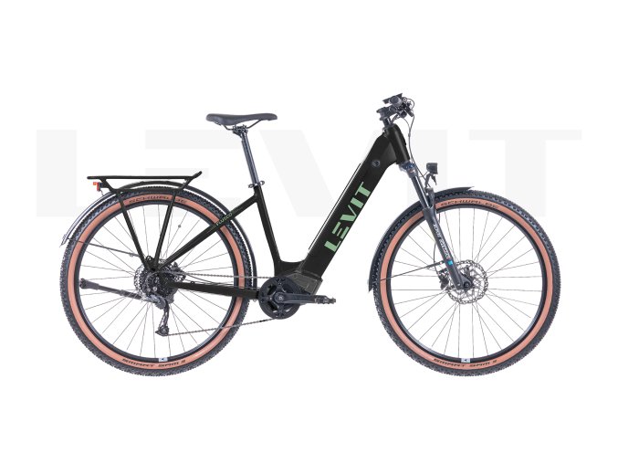 LEVIT FLUECO lowstep 75 Nm 725 Wh (20 Ah), onyx (Velikost rámu 20")