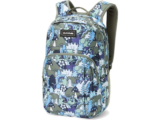dakine batoh campus 25l 10004337 whimsical forest 15000689061701