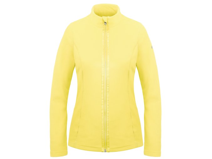 POIVRE BLANC Fleece jacket empire yellow