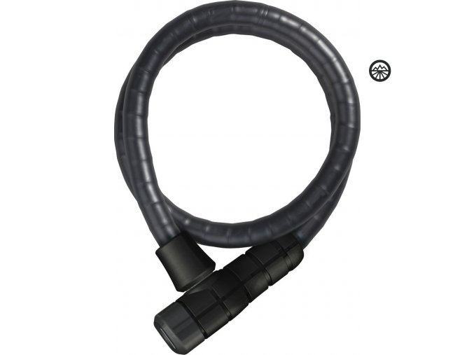 Zámek ABUS 6615K/120/15 black Microflex