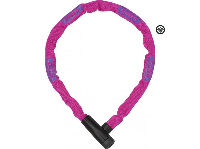 Zámek ABUS 5805K/75 pink Steel-O-Chain