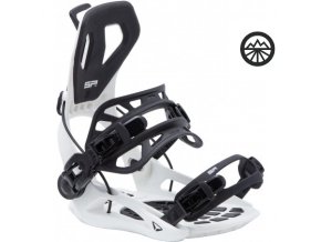 vazani na snowboard 22 SP FT360 white black