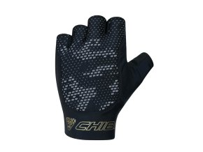 Cyklistické rukavice Chiba pro dospělé Pure Race černé XL