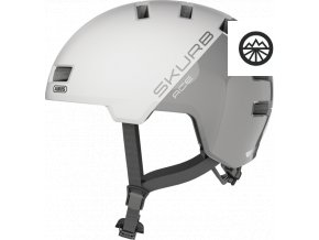 Helma ABUS Skurb ACE silver white