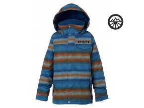 BURTON BOYS AMPED Jakcket Glacier beach stripe