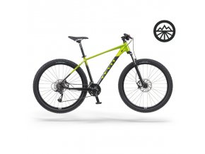 Kolo MTB 27,5" LEVIT NOTOS 7 lime black pearl rám 18"