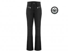 W23 0822 WO Poivre Blanc Stretch ski pant black front