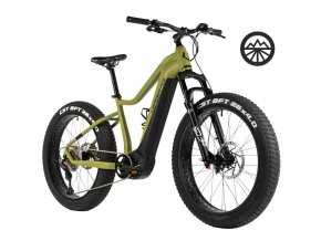 FAT Bike Leader Fox BRASA 26"PANASONIC GX ULTIMATE zelené 2024