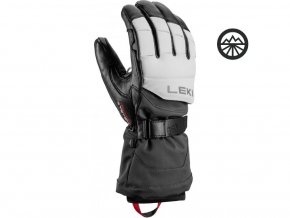 65145 1 rukavice leki griffin thermo 3d black graphite sand velikost 11