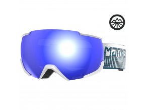 Marker 1610 Polarized Ski Goggles Blue Blue HD MirrorCAT3Clarity MirrorCAT1