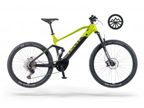 Elektrokolo eMTB Adv. FS LEVIT SVAROG BF lime black pearl