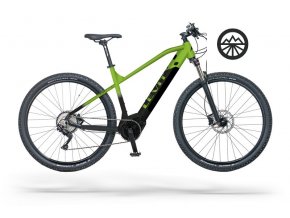 Elektrokolo eMTB LEVIT MUAN BF 1 over 27,5 lime black pearl