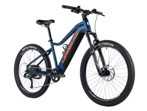 Pánské horské elektrokolo Leader Fox ARIMO 27,5"ZADNÍ MOTOR modré 2024