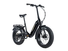 Skládací elektrokolo LEADER FOX 20" CODY FOLDING BIKE BLACK SHINY REAR MOTOR
