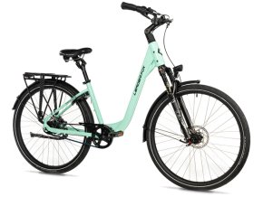 Městské kolo LEADER FOX CITY BIKE ESCALANTE 28" LIGHT GREEN NEXUS 8SPEED BELT