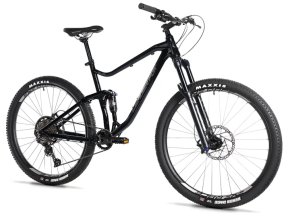 Horské kolo LEADER FOX HARPER FULL.SUSP 29" BLACK SHINY 2025