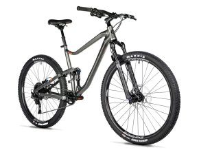 Horské kolo LEADER FOX TRION FULL.SUSP 29" GREY SHINY