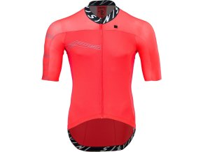 Silvini pánský dres MD1604 Stelvio ruby-black