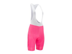 Dětské cyklo kalhoty Silvini CP2286 Sueli Bib fuchsia-white
