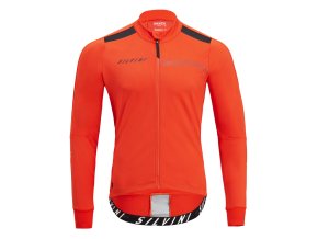 Silvini pánská bunda MJ2129 Ghisallo ruby-cloud