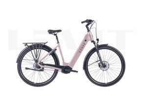 Elektrokolo eCity LEVIT BELECO 7 lowstep 540 Wh 15 Ah rose 45cm
