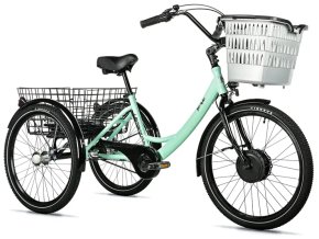 Elektrotříkolka LEADER FOX 24" CARGO - TRICYCLE BORMIO GREEN LIGHT
