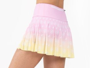Crussis Sportovní sukně se šortkami FIT OMBRE růžová