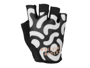 Silvini unisex cyklistické rukavice UA2523 Varena black-ruby
