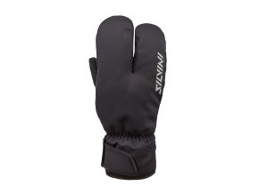 Unisex rukavice Silvini UA1906 Cerreto black-cloud