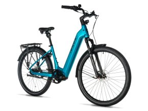 E-BIKE 28" TERTIUM CITY 16,5"-2, BLUE LIGHT (M420/NEXUS 8, BELT) (Velikost rámu 16,5")