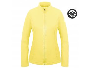 POIVRE BLANC Fleece jacket empire yellow